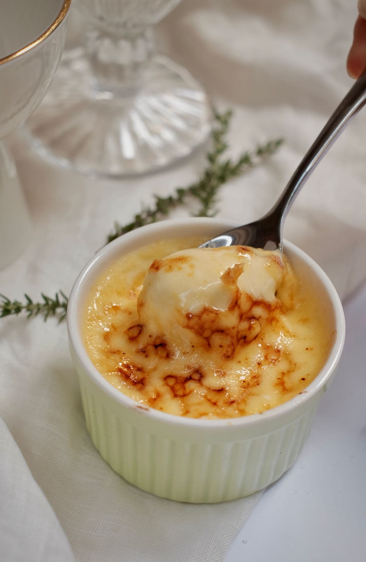 Creme brulee a la vanille