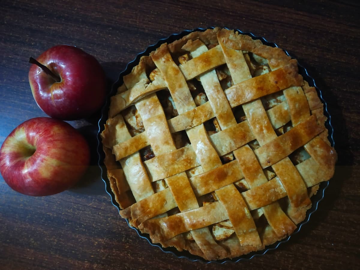 Tourte aux pommes maison